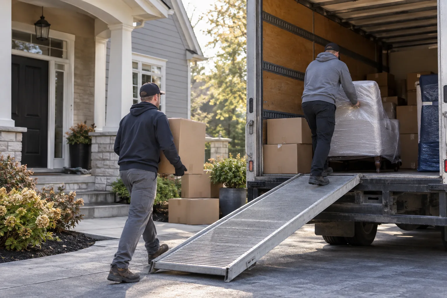 Property cleanout planning and removal work