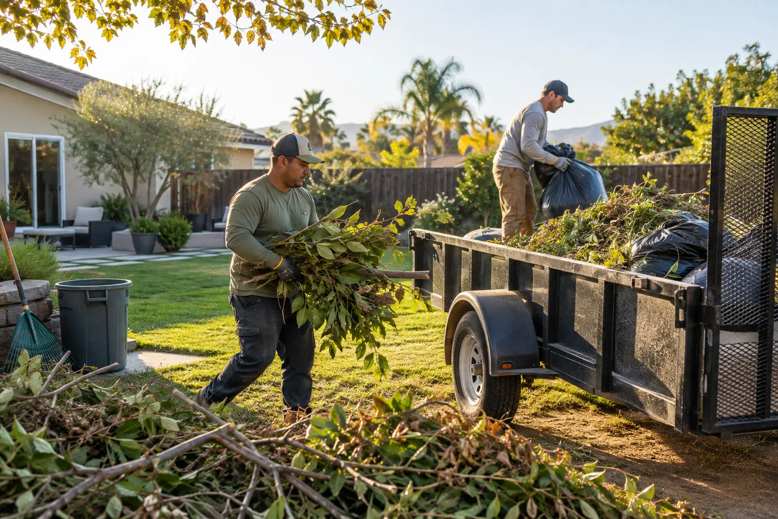 Property cleanout planning and removal work